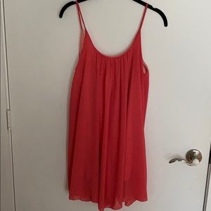 Pink flowy dress, great condition